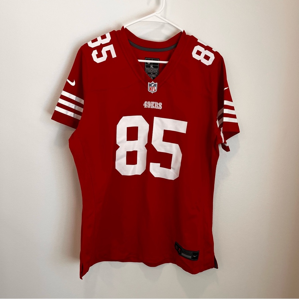 Nike 49ers George Kittle #85 On Field Authentic Jersey Mens XL Red Men's NFL